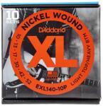 D'Addario EXL140-10P 10-52 10db-os húrszett
