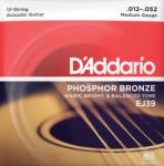 D'Addario EJ39 Phosphor Bronze 12-húros 12-52 akusztikus gitárhúr - gitarcentrum