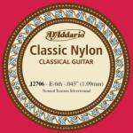 D'Addario Single Nylon "E6" J2706 Student Nylon Classical - Szálhúr