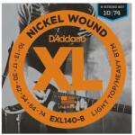 D'Addario EXL140-8 Nickel Wound 10-74