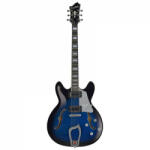 Hagstrom Super Viking Dark Baltic Sea Flame - gitarcentrum