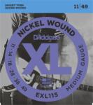 D'Addario EXL115 Nickel Wound, 011-049