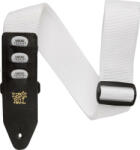 Ernie Ball 4259 pengetőtartós gitárpánt, fehér