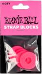 Ernie Ball 5623 Strap Blocks hevederzár rózsaszín - gitarcentrum