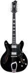 Hagstrom Viking DLX Black Gloss 12