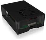 RaidSonic IB-RP109 Icy Box Raspberry Pi 4 Ház hűtővel - fekete (IB-RP108)