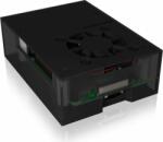 RaidSonic Icy Box IB-RP109 Raspberry Pi 4 HDD ház hűtővel - Fekete (IB-RP108)