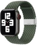 gigapack Apple Watch Series 9 45mm pótszíj (egyedi méret, textil, állítható) zöld (GP-142801)