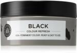 Maria Nila Colour Refresh Black mască fină de hrănire fără pigmenți permanenți de culoare rezistă la 4 - 10 spălări 2.00 100 ml