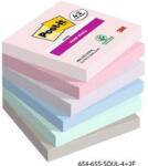 POST-IT Super Sticky Soulful 76x76mm 90lapos 4+2db vegyes jegyzettömb (POST-IT_7100259203) (POST-IT_7100259203)
