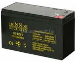 SOLLEYSEC HS12-7 12V/7Ah zárt gondozásmentes AGM akkumulátor Honnor Security (HS12-7) (HS12-7)