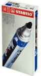 STABILO Mark-4-All 10db/csomag kék gömb hegyű alkoholos marker (STABILO_651/41B10) (STABILO_651/41B10)
