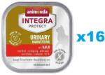 Animonda Integra Protect Urinary Struvit with Veal 16x100 g cu vitel, hrana pisici cu afectiuni urinare