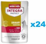 Animonda Integra Protect Urinary Struvit with Beef 24x85 g cu vita, hrana dietetica pisici