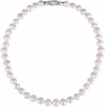 JwL Luxury Pearls Colier din perle din perle baroc și zirconii JL0597