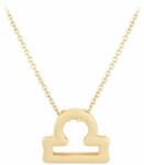 JVD Aranyozott ezüst nyaklánc Mérleg medállal SVLN0195XH2GOVA