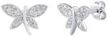 Silvego Szitakötő ezüst fülbevaló Brietta Brilliance Zirconia JJJ0114EW