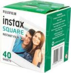 Fujifilm 70100149252 Instax Square 86 x 72 mm keret, 62 x 62 mm fotó instant film (40 db) (70100149252)