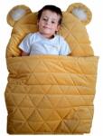 Kinder Hop Sac de dormit Dream Catcher, transformabil in salteluta, Mustard, 120x60cm (sd4059) - babyneeds