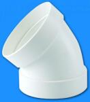 Gonal tp-1545 könyök elem 45°, na125 (TP1545) - ventilatorok