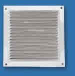 Gonal 0465 fém rács fehér színben, 150x150 (0465) - ventilatorok