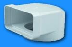 Gonal tp-1050 átalakító idom 90°, na125 - 55x220 (TP1050) - ventilatorok