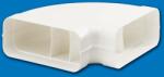 Gonal fl-2070 lapos csatorna 90° vízszintes, 90x220 (FL2070) - ventilatorok