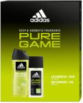 Adidas Pure Game deodorant natural spray 75 ml + tusfürdő 250 ml férfi