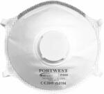 Portwest FFP3 szelepes Dolomite Light Cup légzésvédő maszk (fehér (P304WHR)