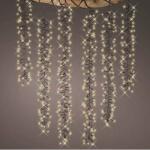 Lumineo LED sorolható vízesés füzér meleg fehér, 2m (480 LED) (495788)