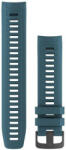 Garmin Curea Garmin Instinct, silicon, albastru, cataramă neagră