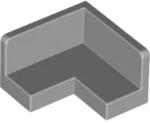 LEGO® 91501c86 - LEGO világosszürke panel sarok 2 x 2 x 1 méretű (91501c86)