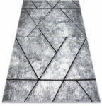 My carpet company kft Modern COZY szőnyeg 8872 Wall, Geometriai, háromszögek - szürke / kék 140x190 cm (O095)