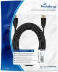 MediaRange MRCS211 HDMI - HDMI Kábel 5m - Fekete (MRCS211)