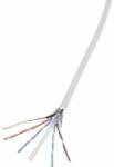  Hálózati kábel CAT 6 F/UTP 4 x 2 x 0, 27 mm2, fehér, TRU COMPONENT (1567179)