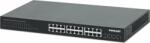 Intellinet Switch Soluții de rețea Intellinet Switch negestionat Intellinet 24x 10/100/1000 Mbps PoE+ 370W + 4x SFP+ 10G Uplink, rack de 19 inchi (561761)