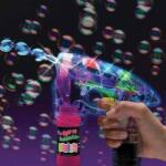  Automata buborékfújó pisztoly / Led party kellék (PD-181)