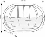 SwingPod XL - Kétszemélyes Függőfotel - Fa