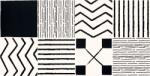 Domino Tibi Dekor Csempe 30, 8x60, 8 Cm Geo1 Mintás Darabos