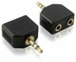 SBOX 3, 5 mm Jack - 2x 3, 5 mm Jack Adapter (Hím/Nő) (0616320530709)