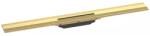 Hansgrohe Grila ornament rigola dus Hansgrohe RainDrain Flex 80 cm, montaj la perete, auriu lucios (polished gold optic) (56051990)
