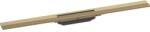 Hansgrohe Grila ornament rigola dus Hansgrohe RainDrain Flex 80 cm, bronz mat (brushed bronze) (56044140)