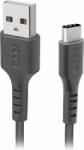 SBS TECABLEMICROC15K USB-A apa - USB-C apa 2.0 Adat és töltőkábel - Fekete (1.5m) (TECABLEMICROC15K)