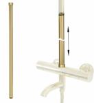 Rea Prelungire coloana dus auriu periat Rea 60 cm (5902557393442)
