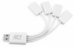 ACT AC6210 USB 2.0 4-Port Hub White (AC6210) - pcx