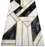 Glamour Geometriai Szőnyeg - Fekete-Arany-Fehér - 120x170 cm (AF458)