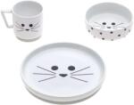 Lassig Set de luat masa Lassig - Little Chums, Cat (4042183406312)