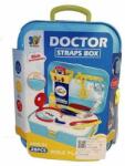 Magic Toys Kék doktoros játékszett bőröndben kiegészítőkkel (MKL375206) - pepita