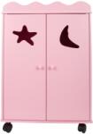 Legler Small Foot Dulap din lemn pentru păpuși roz (DDLE2880)
