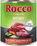 Rocco Rocco Menu 6 x 800 g - Vită cu miel, legume și orez